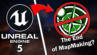 Is UE5 Rocket League the end of MapMaking [upl. by Mallina]