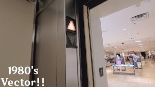 Montgomery Vector Hydraulic Elevator at Macys Capitola Mall  Capitola CA [upl. by Aniled500]