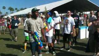 Tyler The Creator of Odd Future Makes Out with Drunk Girl Coachella 2011 [upl. by Soneson]