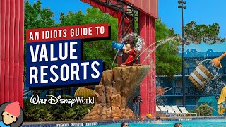 An Idiot’s GUIDE TO VALUE RESORTS at Walt Disney World  2021 [upl. by Cired]