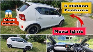 Suzuki Ignis 2023 Top 5 Hidden Features [upl. by Langan365]