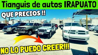 🚘🇺🇲NO LO PUEDO CREER 😱 Super precios Solo en el TIANGUIS de Autos AMERICANOS🚘 Irapuato Gto [upl. by Eselahs291]