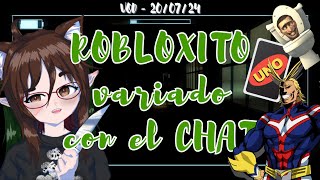 ROBLOXITO variado con el CHAT ✿◡‿◡  VOD [upl. by Rutherford]