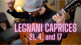 Legnani Caprices Nos 21 4 and 17 [upl. by Yesllek]