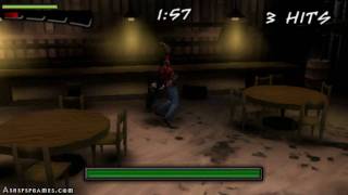 XMen Origins Wolverine  PSP  06 Bar Brawl [upl. by Esiuqcaj779]