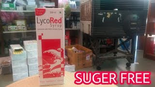 LycoRed Syrup daily health Supplement [upl. by Allehs663]