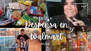 Compras de Despensa en walmart  Vlog [upl. by Inge768]