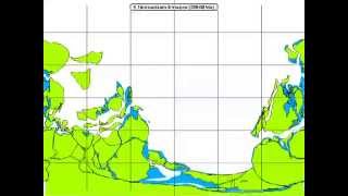 Scotese Animation Breakup of Rodinia amp Formation of Pacific Ocean [upl. by Einttirb]