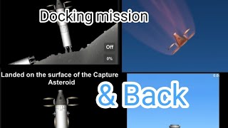 Spaceflight Simulator Tutorial  Docking on Captured Asteroid amp Back [upl. by Bernelle]