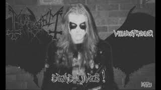 MAYHEM  Deathcrush Dead Vocals quotRemasterquot [upl. by Gwenora891]