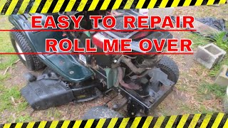 Make it easy to change the Craftsman lawn mower drive belt [upl. by Hau]