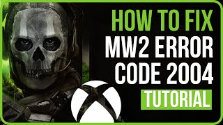 FIX LOBBY NOT FOUND ERROR CODE 2004  How to Fix MW2 Error Cause 10 Error Code 2004 [upl. by Dlonyer]