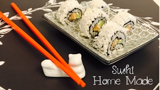 Sushi Home Made  Ricetta facile [upl. by Mochun]