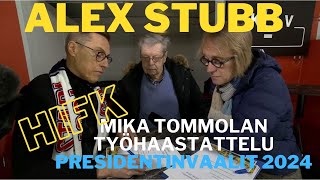 Alexander Stubb lupaa Mika Tommolalle Ei aio käyttää sortseja presidenttinä Presidentin vaalit [upl. by Rolfe905]