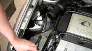 VR6 Evaporative Emission EVAP Canister Purge Regulator Valve N80  How to DIY Golf Jetta 28L VW [upl. by Allie700]