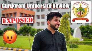 GURUGRAM UNIVERSITY EXPOSED 😡  Honest Review Vlog By Student  gurugramuniversity honestreview [upl. by Ivzt]