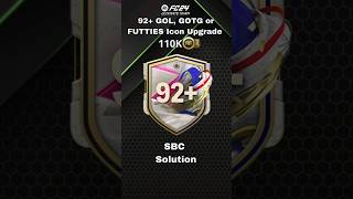 92 GOL GOTG or FUTTIES Icon Upgrade SBC  EA Sports FC 24 [upl. by Maurizio]