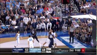 Villanova vs North Carolina Ryan Arcidiacono jumper [upl. by Ibmat234]