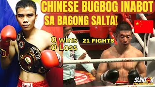 UNANG SALTA SA BOXING RING NG PINOY BETERANO PA KALABAN SA CHINA PA MISMO GINANAP  AUTIDA VS WANG [upl. by Aaren630]