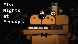 The Ultimate “Five Nights at Freddys” Recap Cartoon [upl. by Yrreiht]