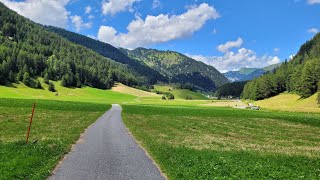 Ciclabile Val Venosta  Malles lago Resia Austria  musitell [upl. by Lamprey65]