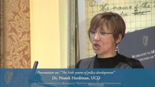 Presentation by Dr Niamh Hardiman UCD  Convention on the Constitution 180513 [upl. by Vano]