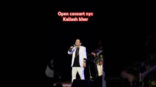 kailash kher Open concert nyc shots popular singer smartphone americaytviral ytshorts [upl. by Ocker]