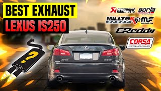 Lexus IS250 Exhaust Sound 🔥 StockModsReviewMagnaflowGreddyMeganApexiTanabeHKSCompilation [upl. by Rochell701]