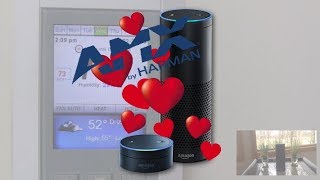 AMX and Amazon Echo Alexa Home Automation Integration [upl. by Ande]