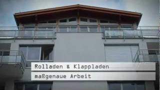 Terrassendach Rollladen Fensterladen Wintergärten Udestedt Motz Montage Produktion firmenclipde [upl. by Ysset]