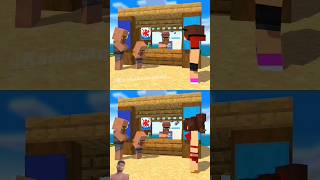 Good deeds of JJ amp JJs Sister 2  MAIZEN Minecraft Animation shorts [upl. by Philoo]