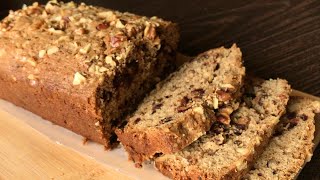 Date Walnut Loaf Cake  Rich amp Moist Cake  Em’s Kitchen [upl. by Cini]