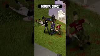 Samurai gang kills me in Project Zomboid [upl. by Sakhuja]