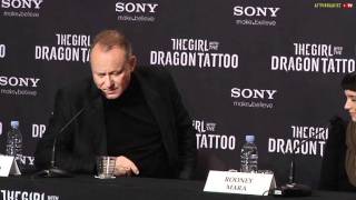 The Girl with the Dragon Tattoo  Press Conference in Stockholm [upl. by Zenger]