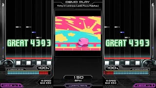 BMS Kirby in Luminous Land 7keys Halphas [upl. by Alliuqaj]