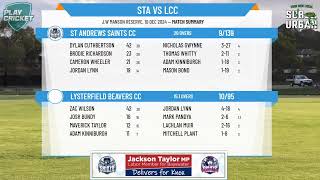 St Andrews Saints CC v Lysterfield Beavers CC [upl. by Lichtenfeld592]