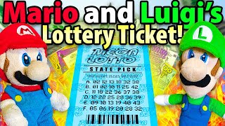 Crazy Mario Bros Mario and Luigis Lottery Ticket [upl. by Agustin971]