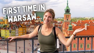 This is a MUST DO in WARSAW POLAND First Impressions Food amp Best Things to do 🇵🇱 [upl. by Atnahsa]