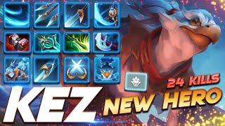 KEZ  New Hero  Dota 2 Pro Gameplay Watch amp Learn [upl. by Buffum]