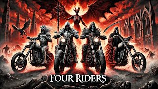 Four Riders Epic Heavy Metal Apocalypse  Unleash the Horsemen [upl. by Urbanus]