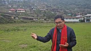 Shri Jamyang Tsering Namgyal Honourable MP of Ladak at my native place Gelling Village [upl. by Ardnad]