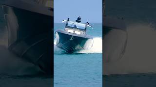 Thrilling approach at Haulover Inlet speed trending luxuryboat shortvideo yt [upl. by Ahsenik]