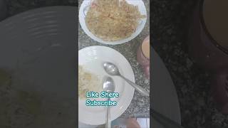 Breakfast Omelette Rice Chicken Tea Tasty Delicious shortsvideoviralvideo likeshereandsubscribe [upl. by Ardnajela431]