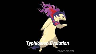 Typhlosion Evolution pokemon cyndaquil typhlosion hisuian quilava [upl. by Endres]