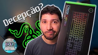 Me decepcionei com esse teclado  Razer Cynosa Chroma [upl. by Jenilee]