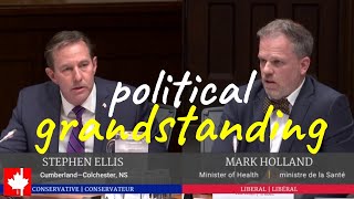 Political grandstanding Health minister Mark Holland HUMILIATED by Dr Stephen Ellis Again [upl. by Nnayt52]