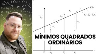 Estimação dos parâmetros pelo Método dos Mínimos quadrados Ordinários MQO [upl. by Northrup]