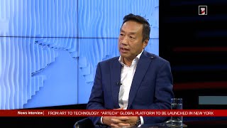 From Art to technology “Artech” global platform to be launched in NY  Interview with Edward Zeng [upl. by Downe]