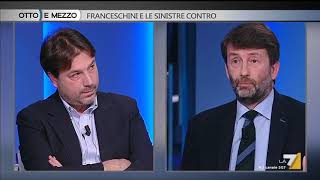 Dario Franceschini a Tommaso Montanari il Louvre fa didattica tutela e valorizzazione ma non [upl. by Cecily]