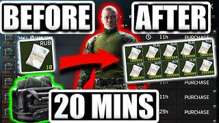 Make 5 Million in 20 Minutes Easy Escape From Tarkov PVE Guide [upl. by Ikik]